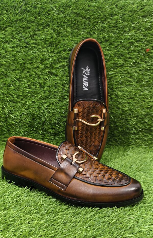 LEATHER BRAIDED FORMALS ( 7508)