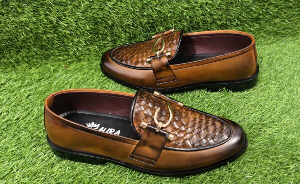 LEATHER BRAIDED FORMALS ( 7508)